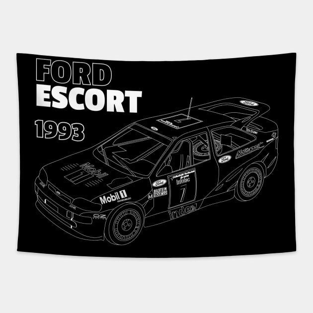 Ford Escort Tapestry by kindacoolbutnotreally