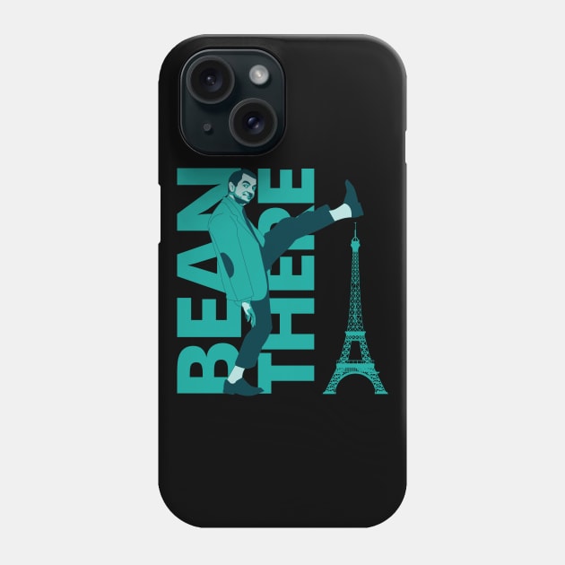 Bean There Mr Bean to Paris Phone Case by ryanjaycruz