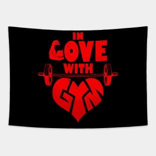 Funny Gym Workout Valentine Gift For Gym Rats Tapestry