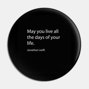 Jonathan Swift quote Pin