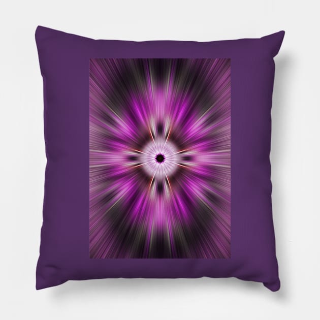 Pink Seer Pillow by randymir