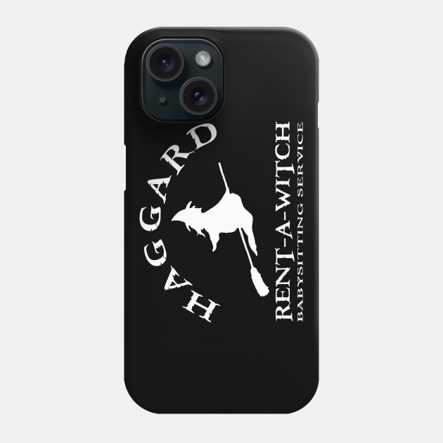 Haggard Witch Babysitting Service Phone Case by Diagonal22