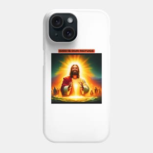 God is our refuge Phone Case