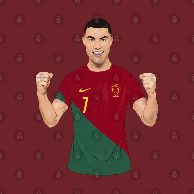 Cristiano Ronaldo Portugal World Cup 2022 by Hevding