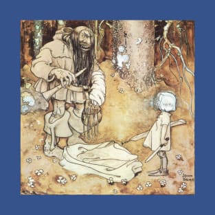 The Old Troll of Big Mountain - John Bauer T-Shirt