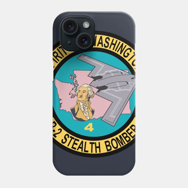 B-2 Stealth Bomber - Washington Phone Case by MBK