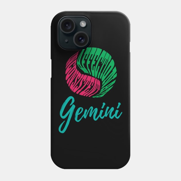 Gemini Traits Phone Case by epoliveira