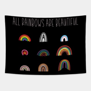 All Rainbows Are Beautiful Tapestry