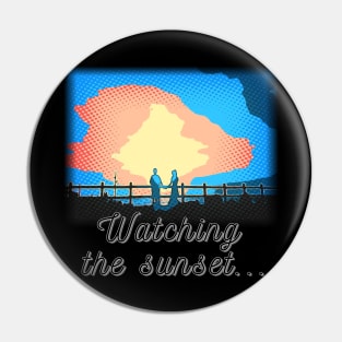 Watching  the sunset... Pin