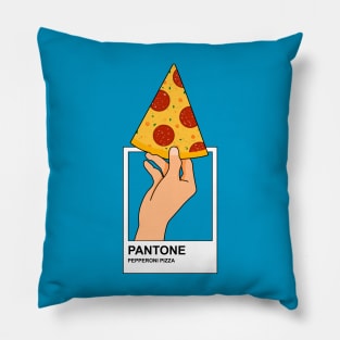 Pepperoni Pizza Color Pillow