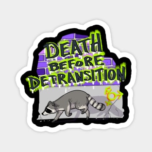 Death Before Detransition Magnet