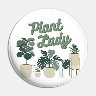 Plant Lady planting happiness with house plants Pin