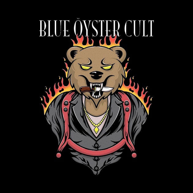 Blue oyster cult bear by PROALITY PROJECT