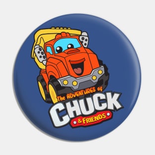 The Adventures of Chuck and Friends Pin