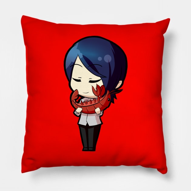 Chibi Yusuke Kitagawa - Persona 5 Pillow by MangaXai