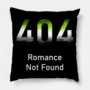 404 Romance Not Found Pillow