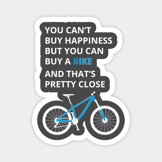 You can't buy happiness Magnet by redfishlondon