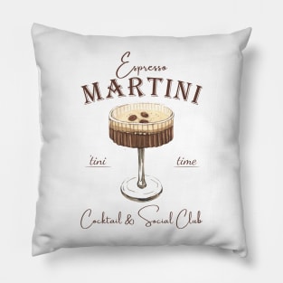 Espresso Martini Funny Pillow