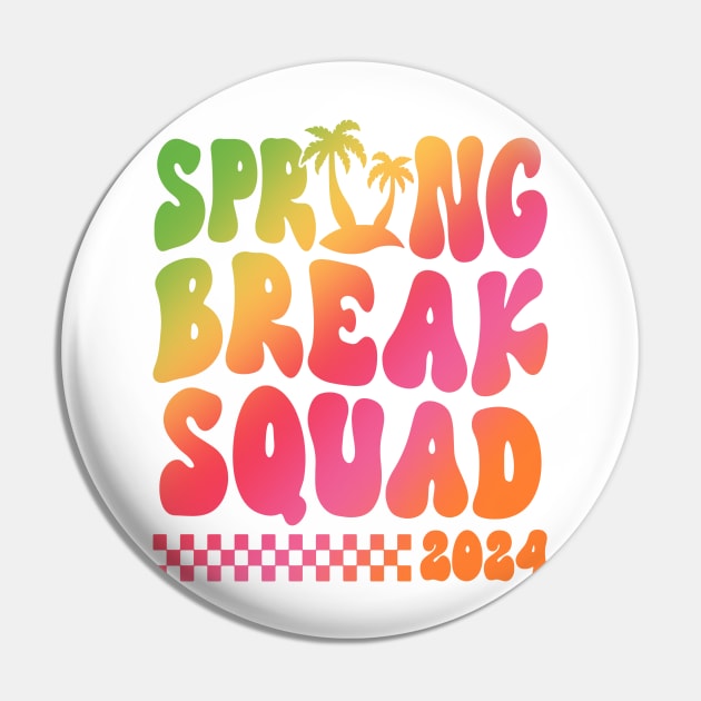 Spring Break Squad Pin by MishaHelpfulKit