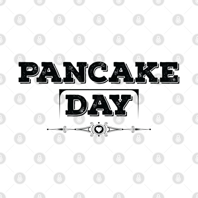 National Pancake Day Black by VecTikSam