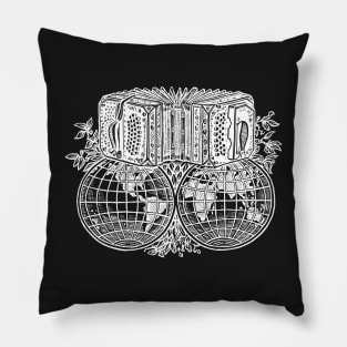 Bandoneon! (ELA Logo in White) Pillow