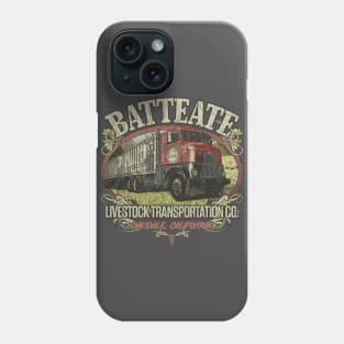 Batteate Livestock Transportation Co. 1935 Phone Case