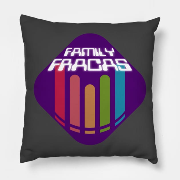 It's Family Fracas Pillow by Lellow Flingamos