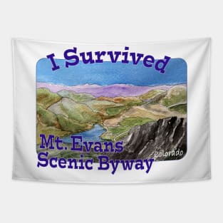 I Survived Mt. Evans Scenic Byway, Colorado Tapestry