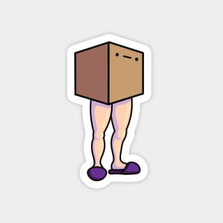 Box With Legs Magnet