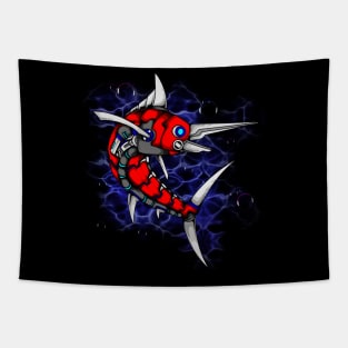 Marlin robotic fish Tapestry