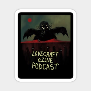 The Trevor Henderson Lovecraft eZine Logo Magnet