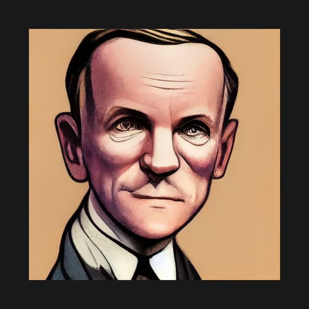 Calvin Coolidge | Comics Style by ComicsFactory