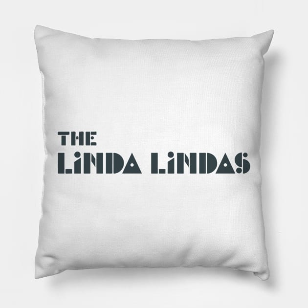 The Linda Lindas Pillow by Luis Vargas