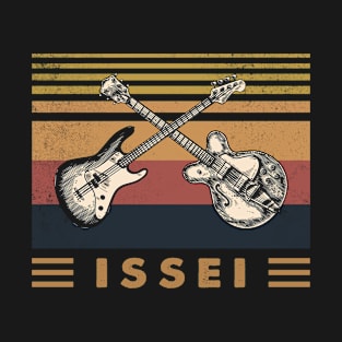 Retro Design Issei Proud Name Guitars Anime T-Shirt