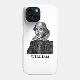 William Shakespeare Phone Case