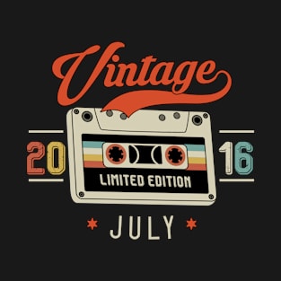 July 2016 - Limited Edition - Vintage Style T-Shirt