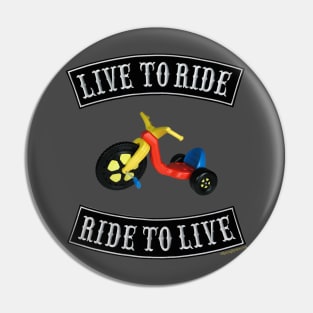 Live to Ride / Ride to Live - Biker Pin