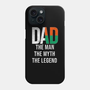 Malagasy Dad The Man The Myth The Legend - Gift for Malagasy Dad With Roots From Malagasy Phone Case