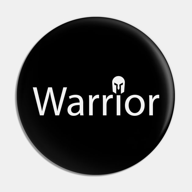 Warrior fun creative typography design Pin by BL4CK&WH1TE 