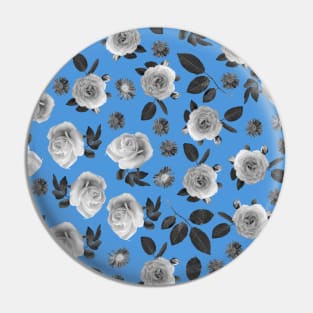 monochrom roses Pin