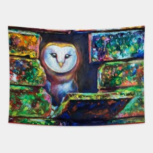 Owl Tapestry