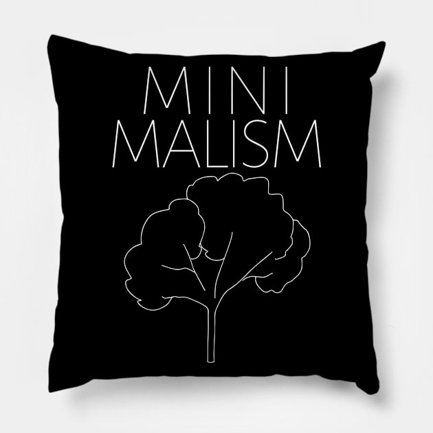 MINIMALISM - tree Pillow by RIVEofficial