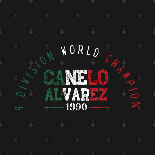 Discover CA distressed - Canelo Alvarez - T-Shirt