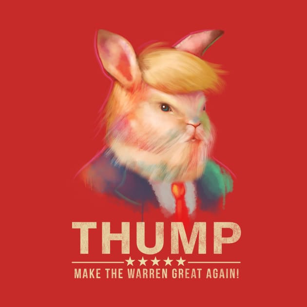 Donald Thump by Ninjaink