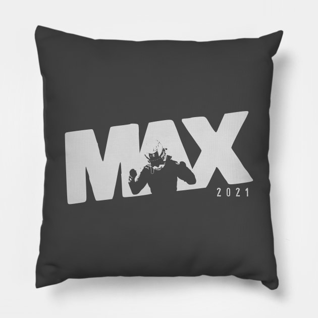 Max F1 2021 Design Pillow by DavidSpeedDesign