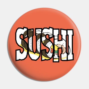 Sushi Comic Raw Fish Buy Japanese Birthday Gift Shirt Pin