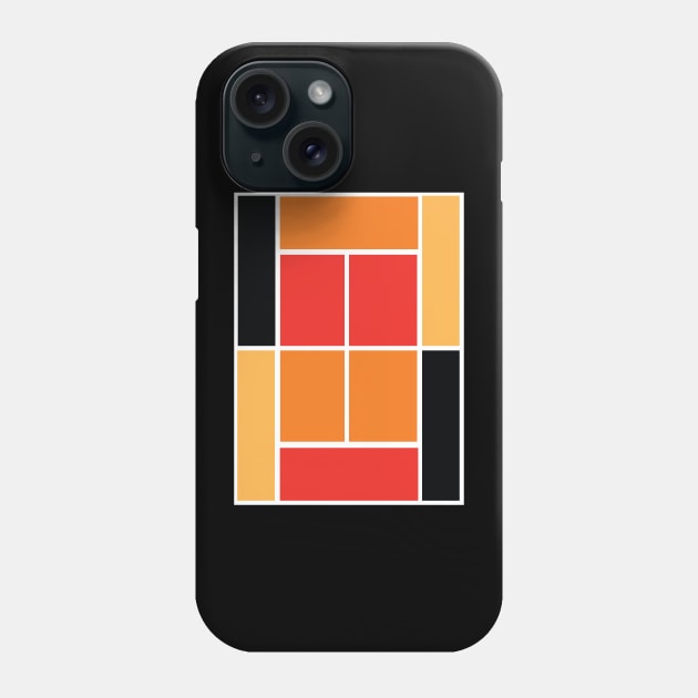 TENNIS COURT COLOR PALLETE Phone Case by King Chris