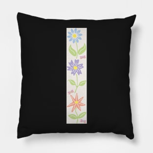 Pastel Floral Pillow