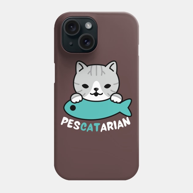 Pescatarian Phone Case by Random Prints