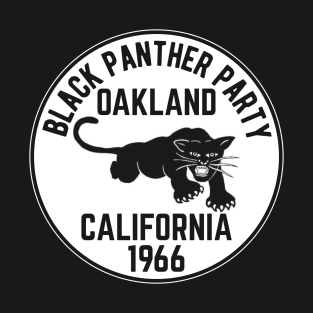 Oakland California 1966 Black Panther Party T-Shirt